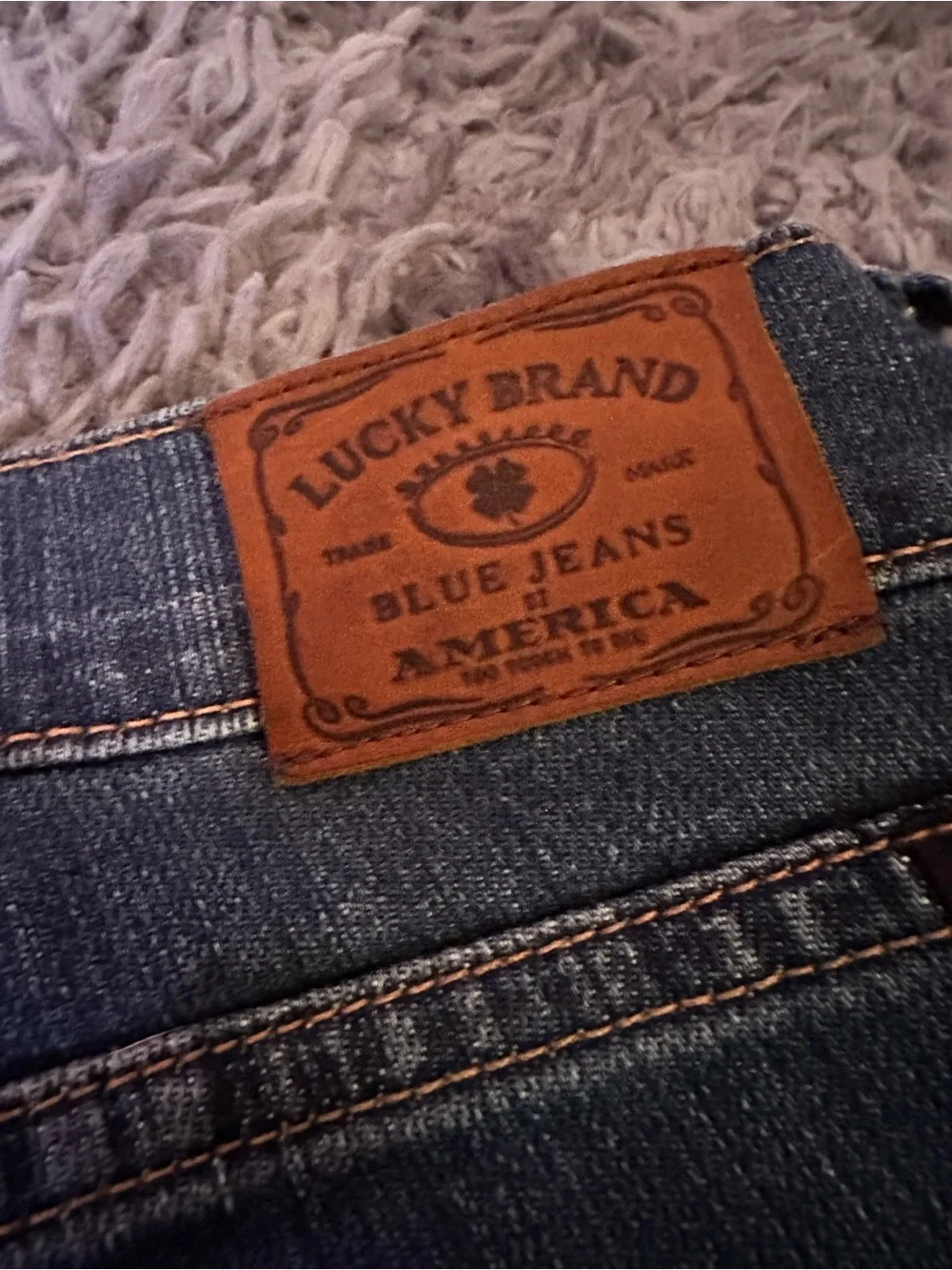 Lucky Brand Dark Sofia Boot Jeans